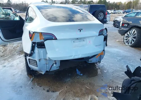 2022 Tesla Model Y Long Range Dual Motor All-Wheel Drive from USA, damaged, VIN 7SAYGDEE1NF425622